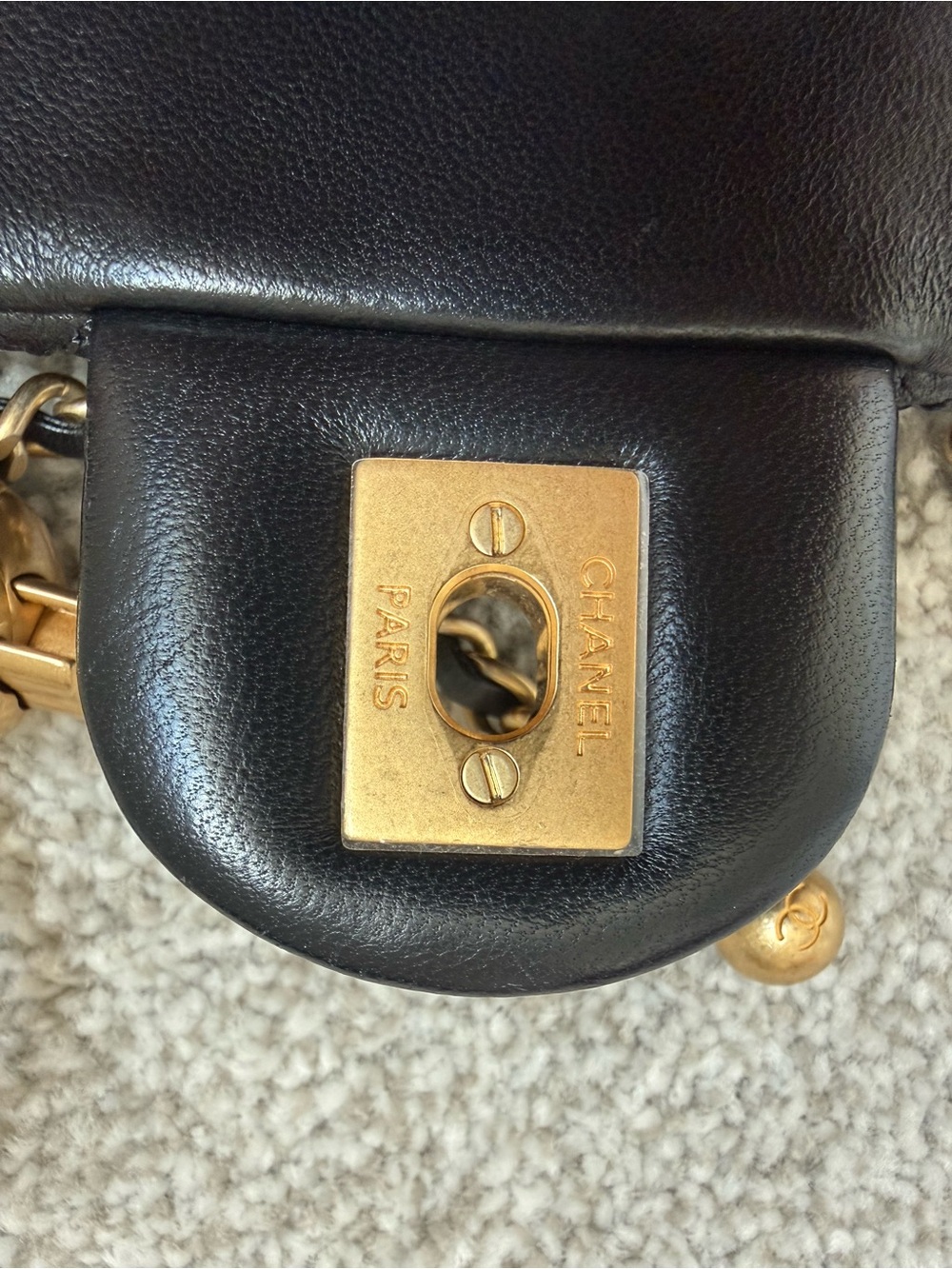 CHANEL Pearl Crush Mini Square Flap Bag - Picture 8 of 10
